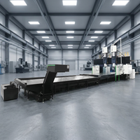 Centre d'usinage CNC à portique GMF10042R – Machine de découpe de métaux robuste avec broche à cylindre encastré