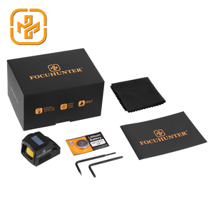Mira Telescópica FOCUHUNTER Optics 1X21mm, Retícula Múltiple, Sistema <span class=keywords><strong>Solar</strong></span>, Activación por Movimiento, IP67, Punto Rojo para Caza - Product Image 6