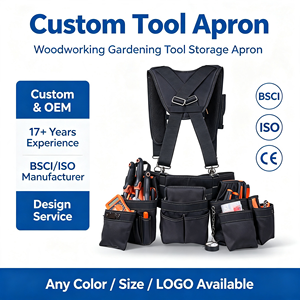 <span class=keywords><strong>Ceinture</strong></span> de travail robuste personnalisée en usine BSCI organisateur d'outils <span class=keywords><strong>ceinture</strong></span> à outils <span class=keywords><strong>avec</strong></span> <span class=keywords><strong>bretelles</strong></span> - Product Image 1