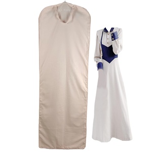 Longue couverture vêtement sac robes <span class=keywords><strong>de</strong></span> <span class=keywords><strong>mariée</strong></span> protecteurs <span class=keywords><strong>robe</strong></span> sacs à vêtements couverture <span class=keywords><strong>de</strong></span> <span class=keywords><strong>robe</strong></span> <span class=keywords><strong>de</strong></span> luxe avec Logo imprimé personnalisé - Product Image 2