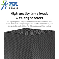 Cubo schermo led esterno interno P2.5 P3 P3.91 P4 wifi 4g cubi led digital signage e visualizza 3d led cubo display