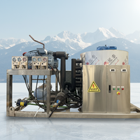Máquina de Hielo en Escamas China Haiyue de 10 Toneladas con Control PLC, Máquina Industrial de Hielo en Escamas de Alta Tecnología