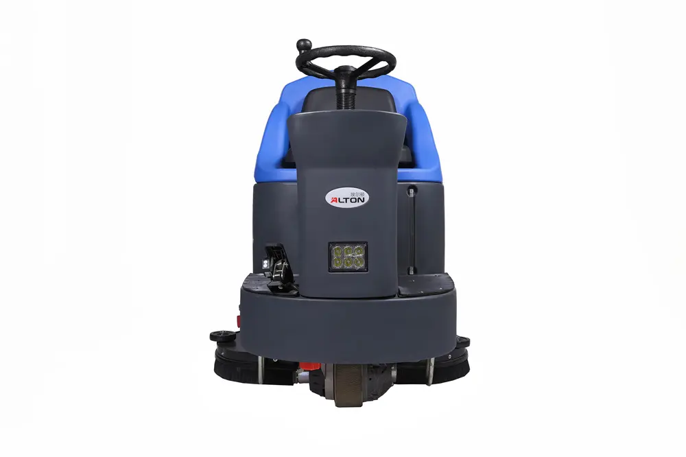 A11R Factory Whosale Industrial automatic ride on floor scrubber Concrete Scrubber Tile Cleaning Machine