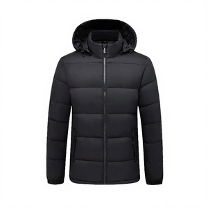 Customized Unisex Winter Hooded Thick <b>Waterproof</b> High Street Letter <b>Long</b> Zipper <b>Jacket</b> - Product Image 3