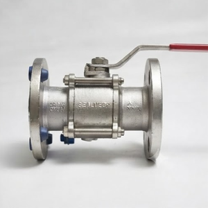 วาล์วบอลแบบฟูลบอร์ CF8 CF8M 1 ชิ้น 150LB BSP NPT วาล์วควบคุมการไหลแบบแมนนวล - Product Image 2