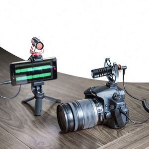 Microphone canon pour diffusion en direct, réduction du bruit, interview sur téléphone portable, enregistrement de diffusion en direct avec caméra reflex - Product Image 4