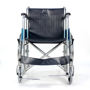 כסא גלגלים פלדה חם ומאושר עם רגליים הרים - Product Image 3