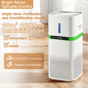 <span class=keywords><strong>Purificateur</strong></span> <span class=keywords><strong>d</strong></span>'<span class=keywords><strong>air</strong></span> et humidificateur à filtre HEPA à faible <span class=keywords><strong>consommation</strong></span> <span class=keywords><strong>d</strong></span>'énergie, commandé par application, fonctionnement silencieux et économe en énergie pour la maison et l'intérieur - Product Image 4