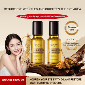 Aceite Esencial para Ojos con <span class=keywords><strong>Ginseng</strong></span>, Cordyceps y Oro OEM/ODM: Reduce las Líneas Finas, Ilumina, Hidrata, Antiarrugas y Reafirma el Contorno de Ojos - Product Image 2
