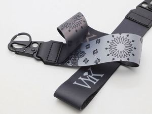 Personalized Eco-Friendly Short Phone Wrist Strap Sublimation End Keychain <b>Lanyards</b> with Hook Custom Logo <b>Polyester</b> <b>Lanyards</b> - Product Image 4