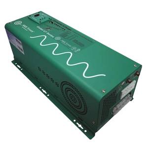 Convertisseur solaire à onde sinusoïdale pure de 2500 watts, chargeur 220/230VAC vers 230VAC, sortie monophasée, efficacité de 95%, 80A - Product Image 4