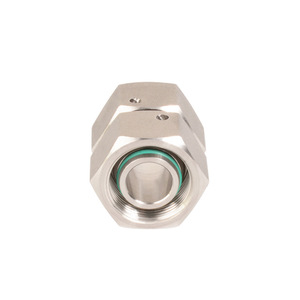 Raccords hydrauliques ROKE en acier au carbone, droits, 6-42 mm, pour eau, huile, gaz - Product Image 5