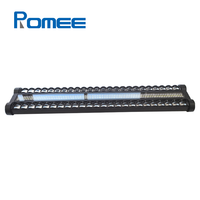 Projecteur à tête mobile RGBW double rangée 300W avec stroboscope, éclairage d'effet de scène multi-sections pour concerts et événements