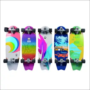 뜨거운 판매 미국 브랜드 그랜드 고퍼 서핑 완료 7 레이어 전체 캐나다 메이플 트럭 서핑 스케이트 보드 스케이트 보드