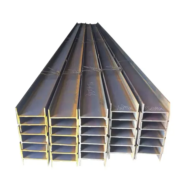 โปรไฟล์เหล็กคาร์บอนเหล็กเหล็กคุณภาพสูงโปรไฟล์ I ส่วน H Beams Q235b Q345B Ss400 a36 H-beams รีดร้อนมาตรฐาน