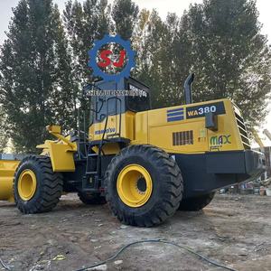 Chargeuse d'occasion KOMATSU WA380 de grande taille, haute puissance, haute efficacité et à prix abordable, équipement d'ingénierie de seconde main - Product Image 4