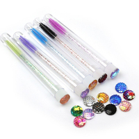 Rosalix — applicateur jetable, baguettes à Mascara, en tube, pour Extension de cils, nettoyage de maquillage, brosse