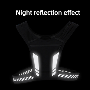 Gilet di Sicurezza YIDAO Regolabile con Porta Telefono, Impermeabile, Riflettente, in Rete, per Escursionismo, Jogging e Maratona - Product Image 4