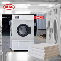 Sèche-linge commercial BLCC pour hôtel, équipement de blanchisserie pour hôtel (chauffé à la vapeur/électrique/gaz/GPL)