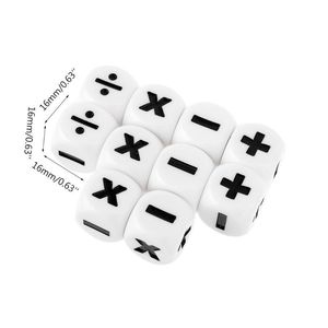 Deskjoy D6 Mô Hình 16Mm Acrylic Đa Diện Xúc Xắc Cho Hội Đồng Quản Trị Trò Chơi & RPG Dnd Phụ Kiện Chơi Game Biểu Tượng Với Tròn Hình Vuông Hình Dạng - Product Image 5