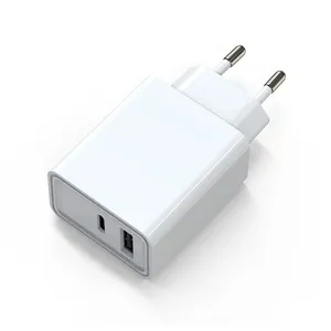 factory outlet universal phone fast charging travel adapter us eu kr uk plug portable 20w type c usb qc 3.0 wall charger