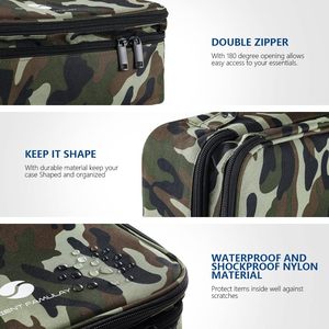 Free Sample Electronic Organizer Accessory Tech Pouch <b>for</b> MacBook Charger, Cables, <b>PowerBank</b>, Hard Drive, Cable Organizer <b>Case</b> - Product Image 4