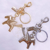 Nouveau Pendentif en Métal Petit Cheval Volant et Mignon Poney Ange, Breloque de Sac à Pompon, Durable et Écologique, Ornement de Voiture, Porte-clés