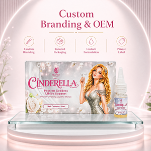 Gotas de placer femenino a base de hierbas naturales de fábrica OEM que mejoran el deseo, liberan la pasión, suplemento líquido oral que aumenta la vitalidad. - Product Image 1