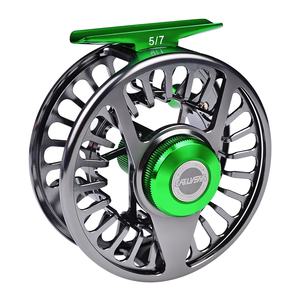 Carrete de pesca con mosca de aleación de aluminio PROBEROS 2 + 1 BB Fly Wheel CNC corte a máquina gran <span class=keywords><strong>Arbor</strong></span> Die Casting Fly <span class=keywords><strong>Reel</strong></span> - Product Image 1