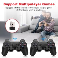 Console de Jeux Rétro X2 Game Stick 4K, Consoles de Jeux Vidéo Familiales pour TV, Classique 64 Go, 30000 Jeux