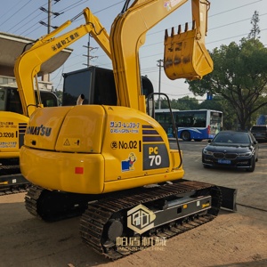 <span class=keywords><strong>Mini</strong></span>-excavatrice Komatsu PC70 d'<span class=keywords><strong>occasion</strong></span> de haute qualité, excavatrice sur chenilles de 7 tonnes, petite machine de terrassement d'<span class=keywords><strong>occasion</strong></span> à vendre - Product Image 3