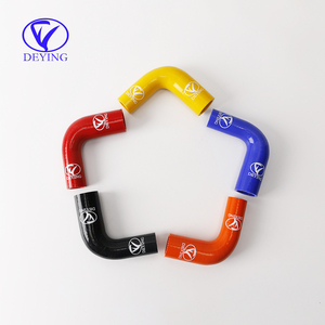 Auto Truck Car Máy Móc Khuỷu Tay Thẳng 38-51 51-57 51-63 63-76 76-83 Mét Ống Đen Giảm Silicone Hose - Product Image 3