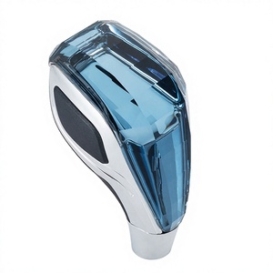 Universal LED Automatic Adjustable ABS Material Car Gear Shift <b>Knob</b> with <b>Crystal</b> Handles Light Model SJDB - Product Image 2