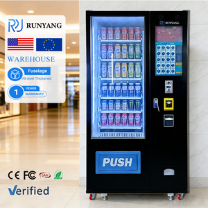 Máquina Expendedora de Bebidas Frías RUNYANG con Cámara y Sistema de Pago, Máquina Expendedora de Alimentos y Bebidas - Product Image 1