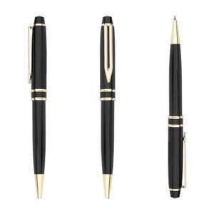 Stylo bille en métal rotatif personnalisable avec logo, en gros, pour la publicité d'entreprise et l'usage au bureau - Product Image 1