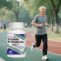 Compléments OEM ODM : Capsules de Calcium D-Glucarate pour l'équilibre hormonal et la santé osseuse – Pour femmes et hommes