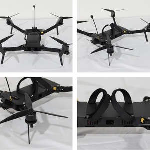 Drone FPV à aile fixe multirotors 7 pouces 10 pouces, double caméra, anti-brouillage, grande charge utile, pas cher, Chine Shenzhen, vente en gros, ensemble complet - Product Image 3