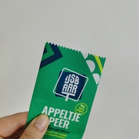 Sac en papier kraft biodégradable imprimé personnalisé sacs d'emballage de popsicle glacé sac de joint arrière en papier d'aluminium