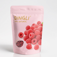 High-quality Food Grade Packaging Frozen Fruit Nuts Chocolate bar Protein Powder Stand up Zipper Mylar Bag