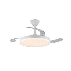 Nueva Lámpara Colgante de Techo Moderna Minimalista Blanca Ajustable con Ventilador Invisible para Decoración de Dormitorio y Hotel, Iluminación de 220V - Product Image 1