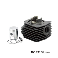 Kit de cylindre pour moteurs de moto MBK AV7 AV10, cylindre en céramique