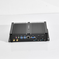 Komputer Mini Tanpa Kipas Industri i5 Operasi 24 Jam 7 Hari 2xCOM RS232 4GB+512GB SSD Gudang AS Siap Kirim