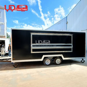 Rimorchio Mobile per Alimenti, Chiosco per Hot Dog, Furgone per Hamburger, Chiosco Fast <span class=keywords><strong>Food</strong></span> con Aria Condizionata, <span class=keywords><strong>Food</strong></span> <span class=keywords><strong>Truck</strong></span> con <span class=keywords><strong>Costi</strong></span> di Spedizione Ridotti - Product Image 3