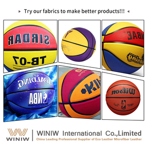 WINIW Baloncesto de <span class=keywords><strong>polipiel</strong></span> de microfibra impermeable respetuoso con el medio ambiente con buena resistencia al rebote - Product Image 4