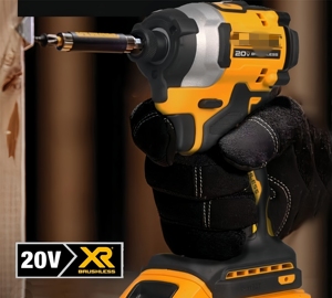 Vente en gros 20V De-waltt sans balais sans fil 3 vitesses couple élevé 1/4 po. Tournevis à percussion (outil uniquement) - Product Image 2