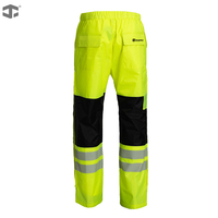 Pantalon de travail haute visibilité JIADE, pantalon de travail léger, vêtements de travail pour hommes, vêtements imperméables, durables et adaptés aux activités de plein air