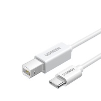 Câble de données MIDI Type-C tressé en TPE pour imprimante de téléphone portable, tablette OTG et connexion directe au portable