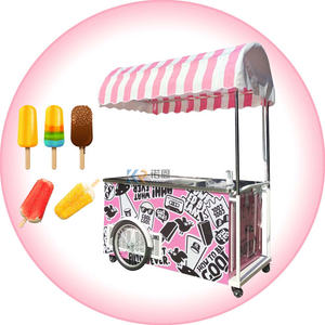 Carrito de Helados Comercial con Refrigerador y Congelador, Triciclo Eléctrico para Venta de Helados y Paletas - Product Image 5