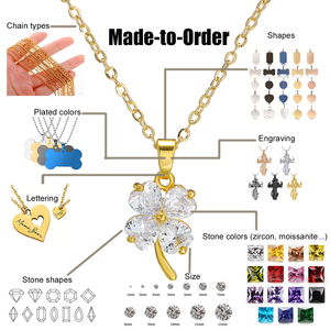 Schleifenanhänger-Halskette für Damen, Edelstahl, leichter Luxus, modische Halskette, europäischer Stil, Schleifenschmuck - Product Image 5