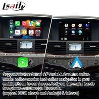 واجهة لاسلكية من نوع Lsailt Pin to Pin لتشغيل Apple CarPlay في سيارات إنفينيتي M37 وM56 موديلات 2011-2020 وQX وG وM وغيرها، مع خرائط جوجل وأندرويد أوتو
